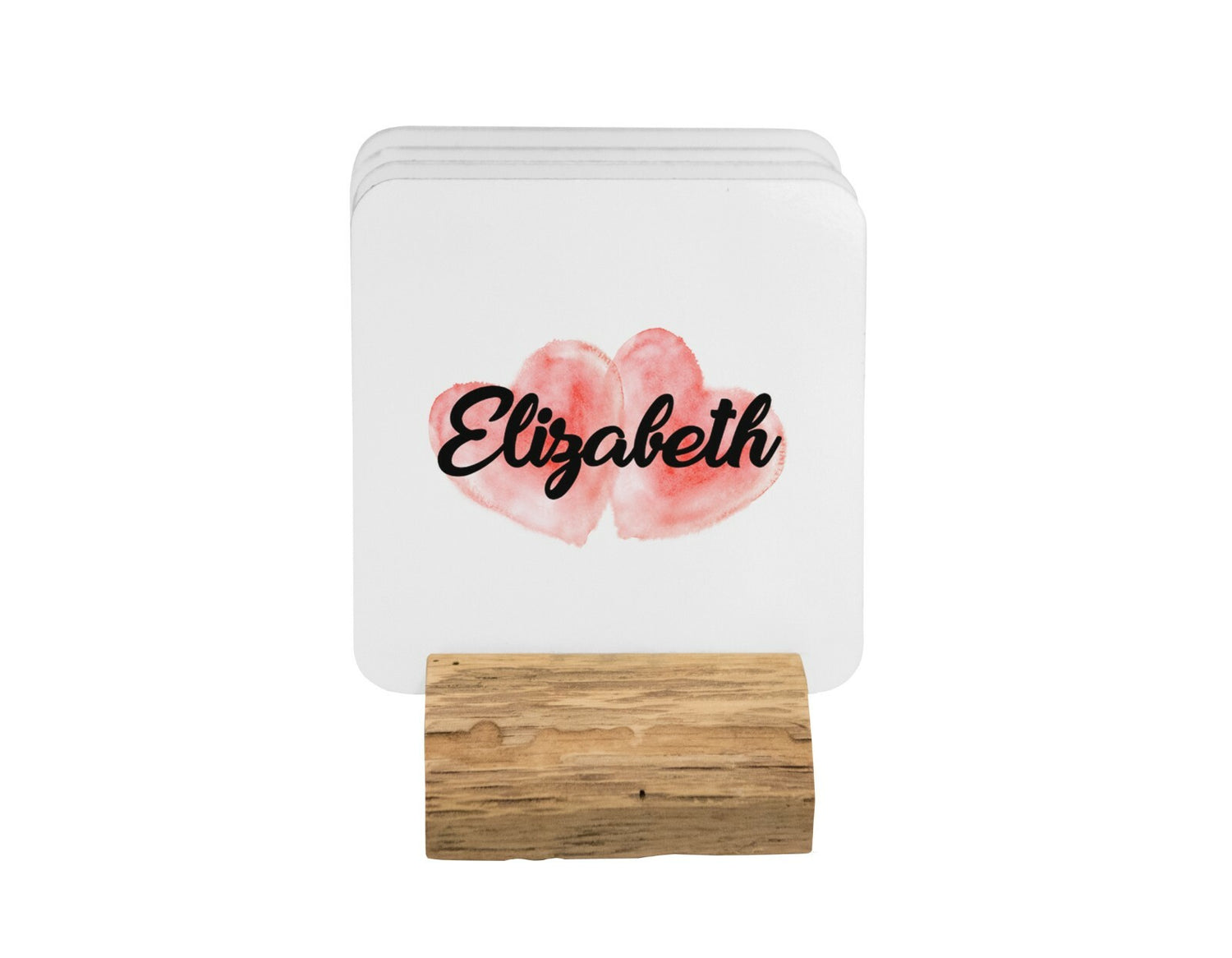 Pair of Love Hearts Coffee Tea Mug 11oz Mug And Coaster Set Option