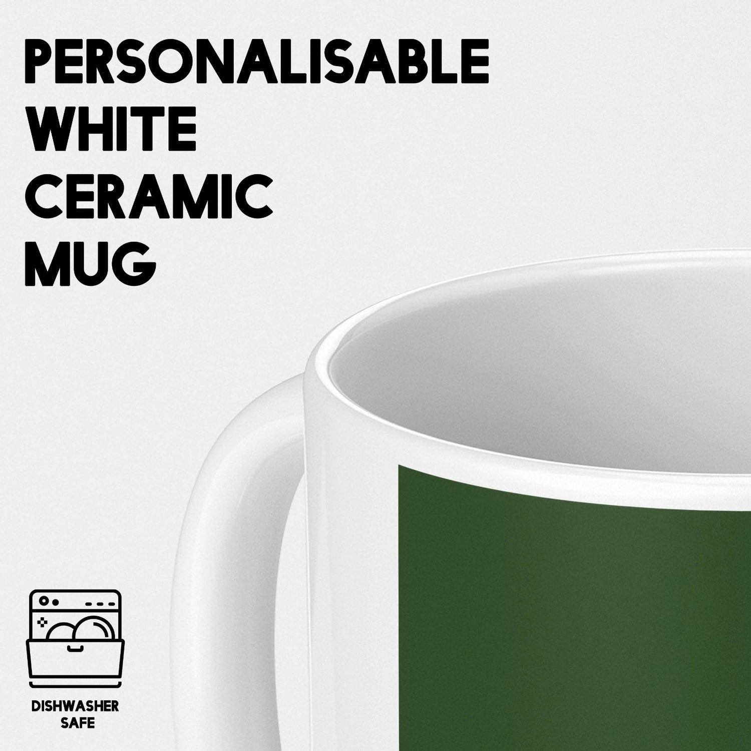 Pakistan Flag Design Custom Printed Coffee Tea Mug Cup Set Coaster Gift Him Her