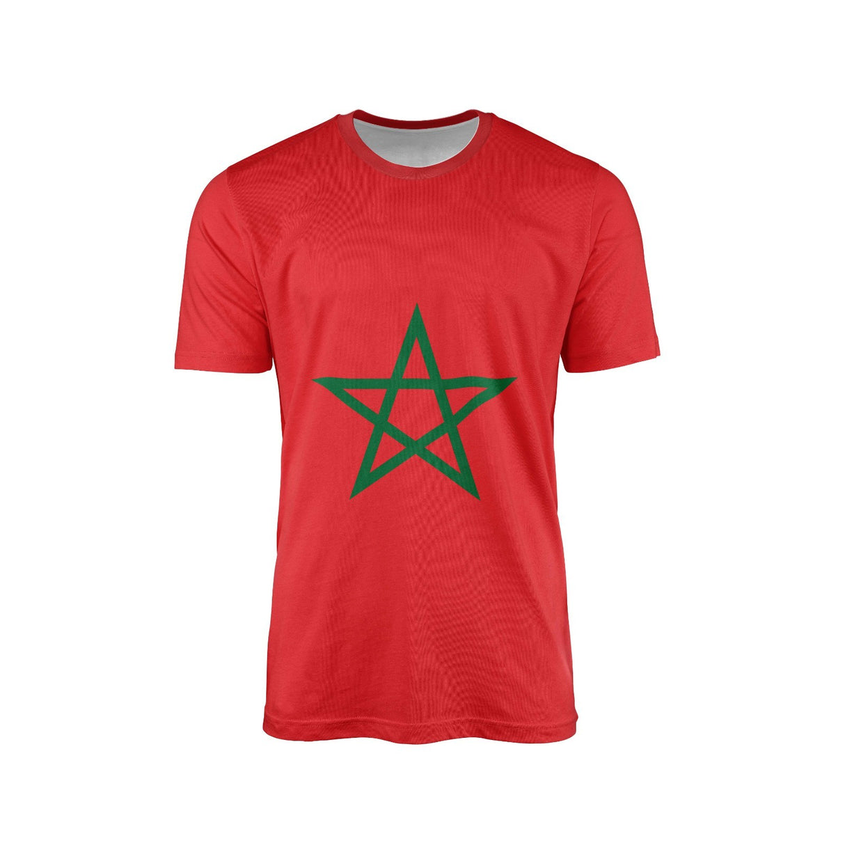 Morocco Flag Moroccan Custom All-Over Printed Unisex T-Shirt Top Patriotic Tee