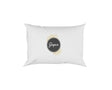 Black Circle Gold Floral Personalisable Name Soft Pillowcase Pillow Case Cover