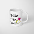 Future Mrs Fiancé Wife To Be Romantic Tea Coffee Mug Set Wedding Gift For Her
