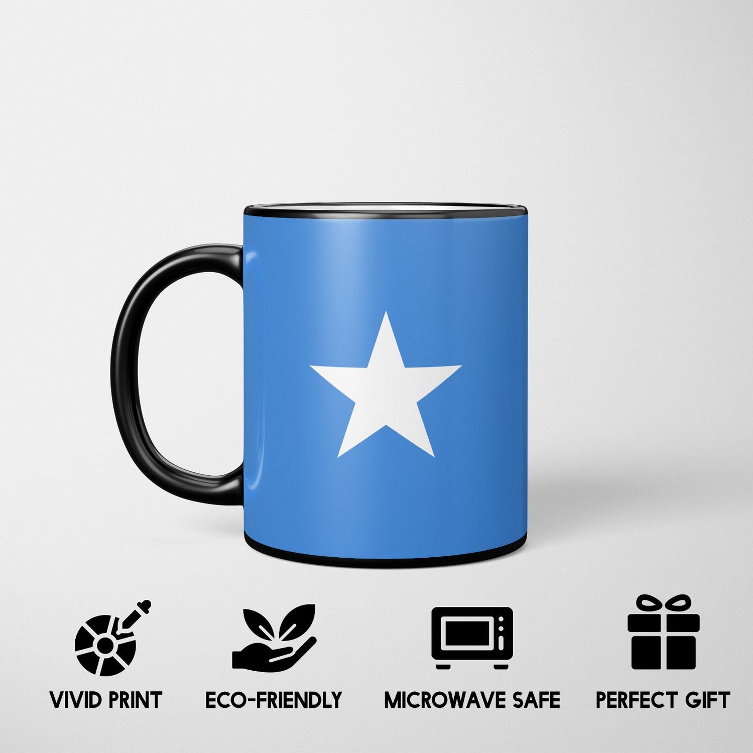 Somalia Flag Design Tea Gift Heat Sensitive Magic Colour Changing Mug Custom