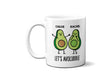 Avocuddle Avacado Funny Pun Joke Coffee Tea Mug Gift 11oz Ceramic Mug