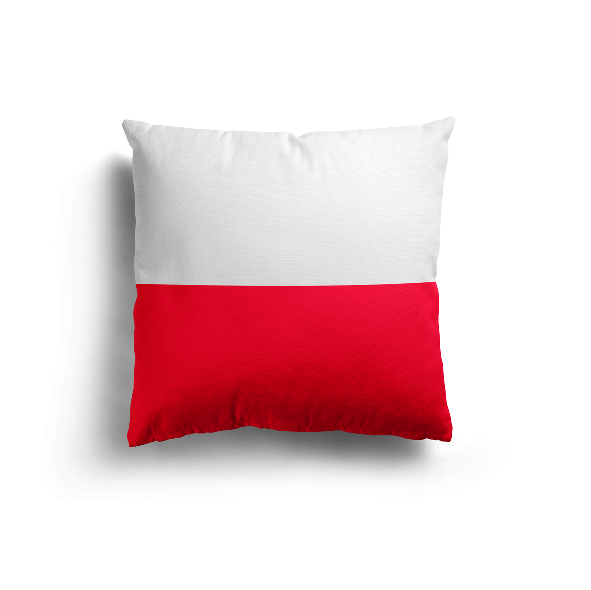 Poland Flag Polish Design Filled Square Cushion Decorative Throw Gift Soft Size