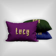Personalised Name Gold Brick Letters Customised Printed Soft Pillowcase Pillow