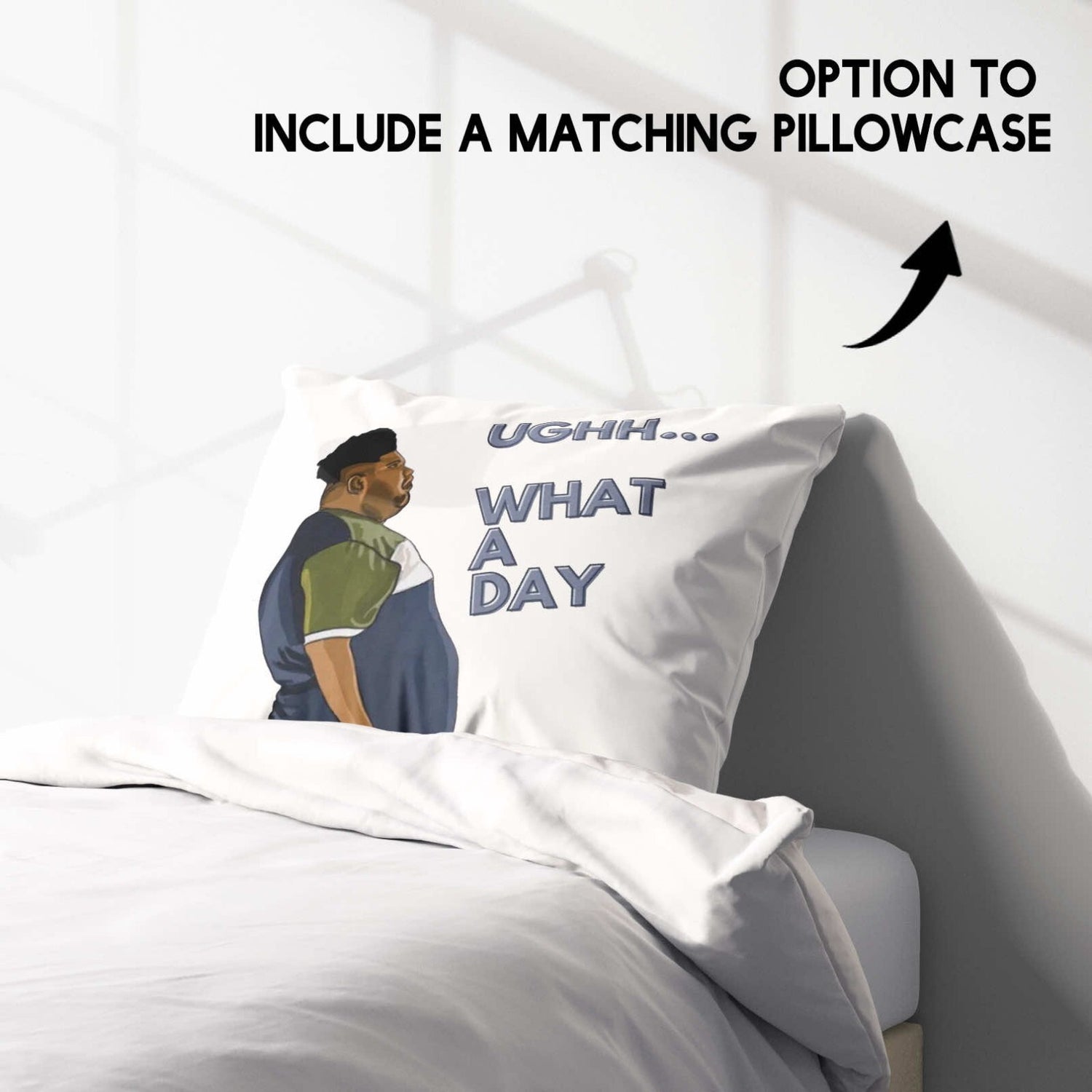 Harvey What A Day Rude Funny Custom Soft Single Size Novelty Bed Duvet Cover