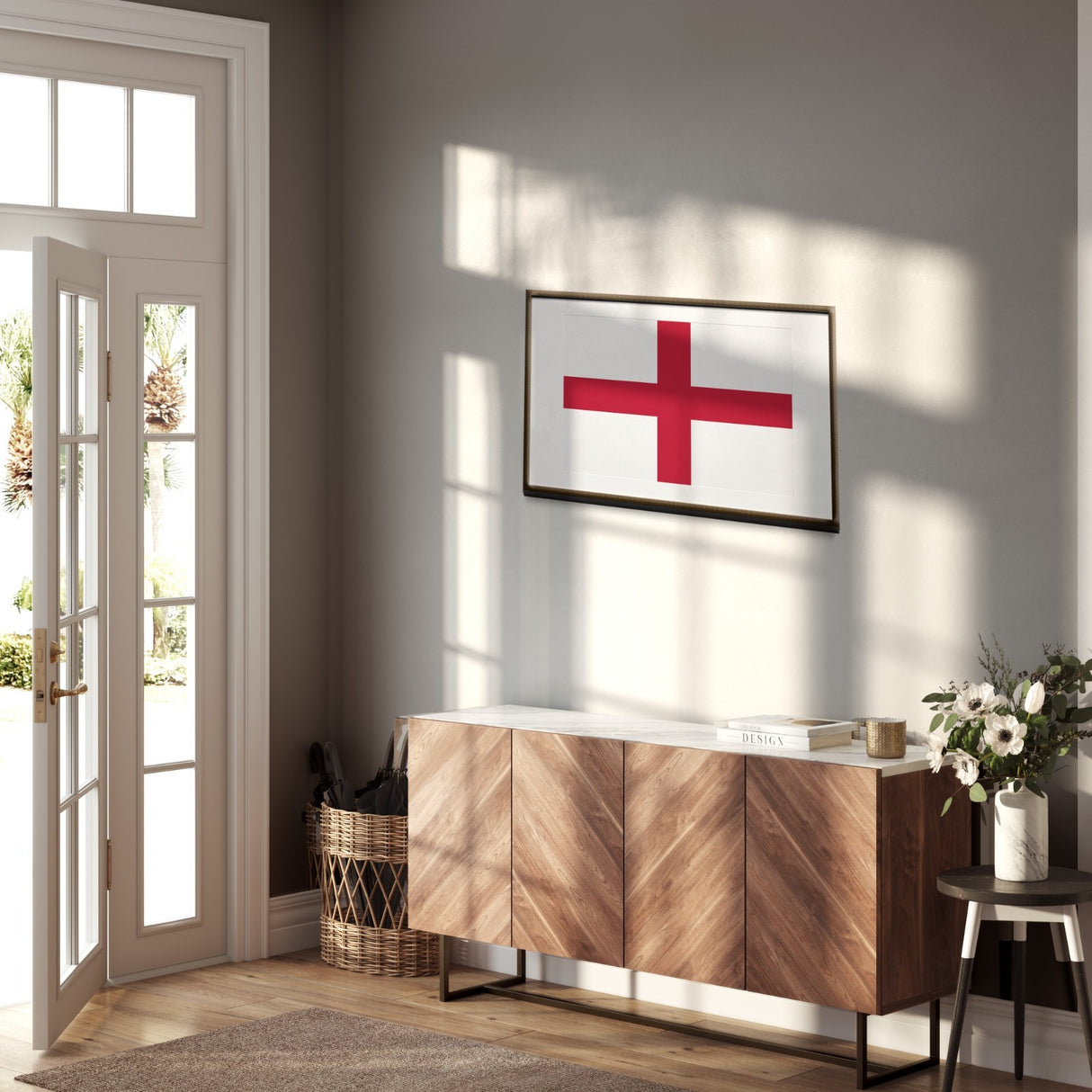 England Flag St George's Cross Custom Wall Art Poster Picture Print Decor