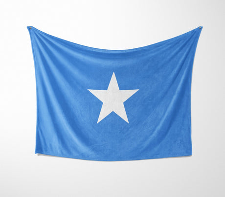 Somalia Flag Fleece Blanket Home Decor Throw Gift Cosy Custom Made Soft Any Size
