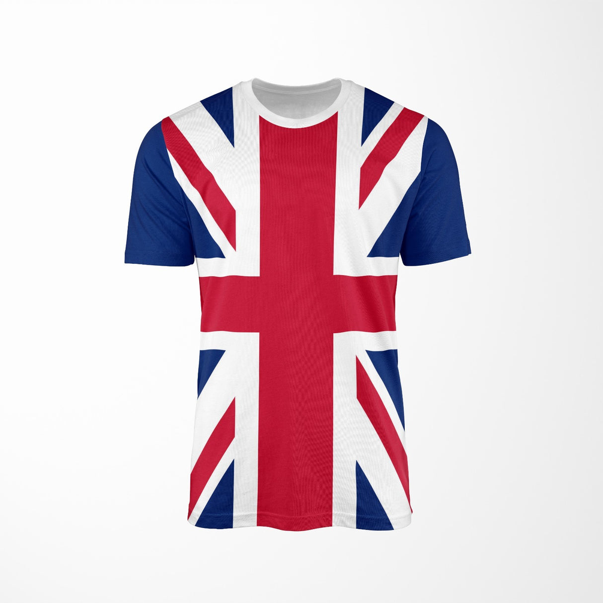 Custom GB Union Jack Flag All-Over Printed Unisex T-Shirt Patriotic Tee Gift