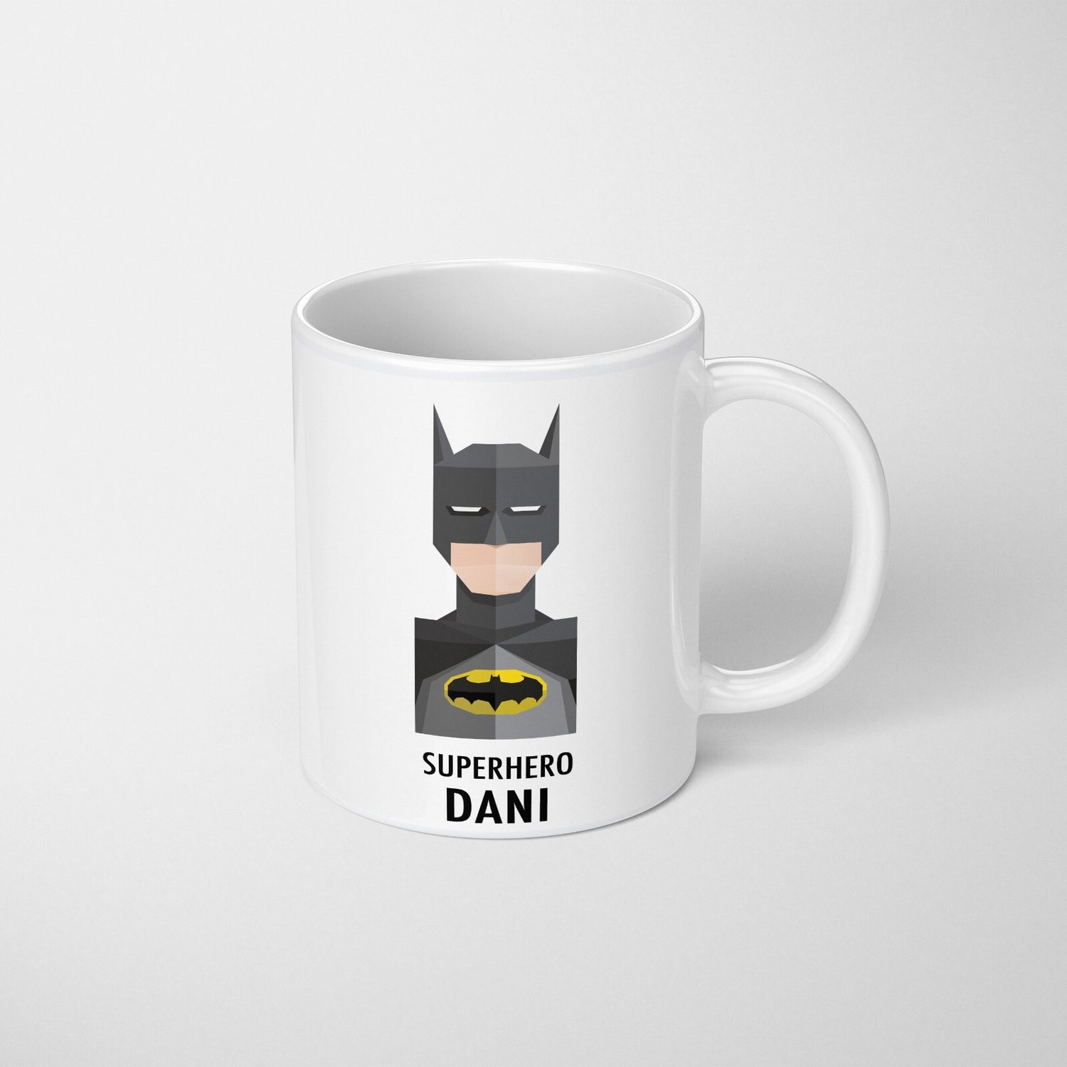 Superhero Personalised Name Kids Tea Coffee Drink Mug Gift Mug Set Coaster Cup
