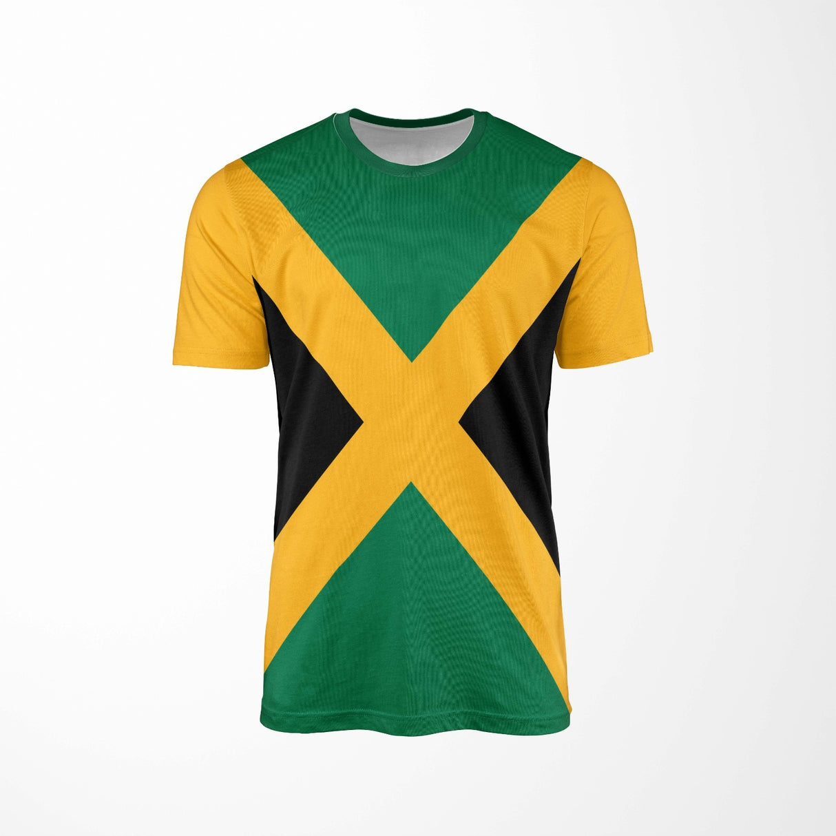 Jamaica Flag - Design Custom All-Over Printed Unisex T-Shirt Patriotic Tee Gift