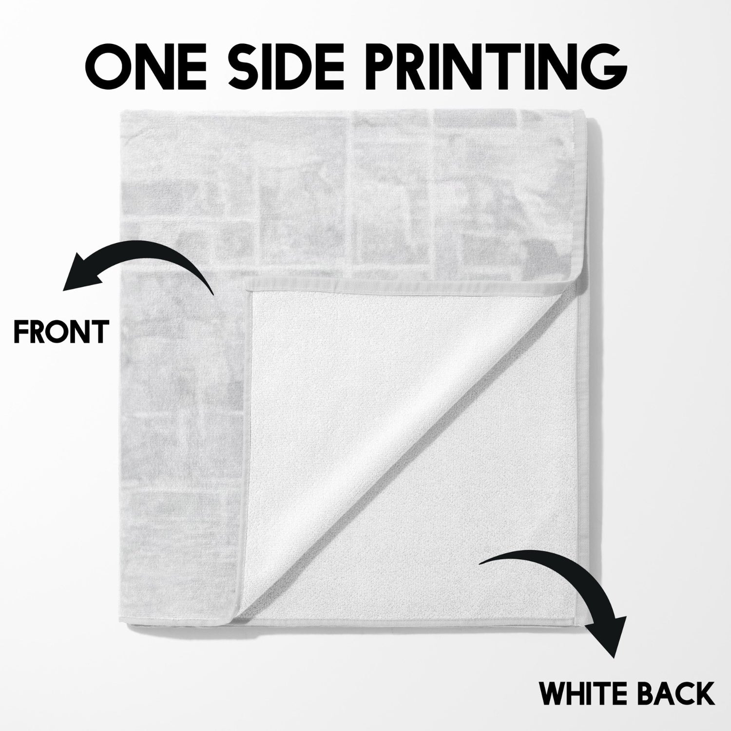 Personalised Superhero Name Text Printed Kids Absorbent Beach Bath Sheet Towel