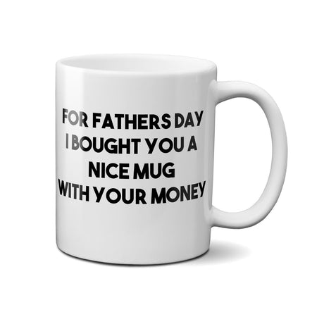 Personalised Fathers Day Dad Novelty Funny Comic Coffee Mug Gift 11oz Ceramic