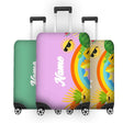 Summer Kids Cool Name Gift Custom Luggage Cover Personalise Suitcase Protector