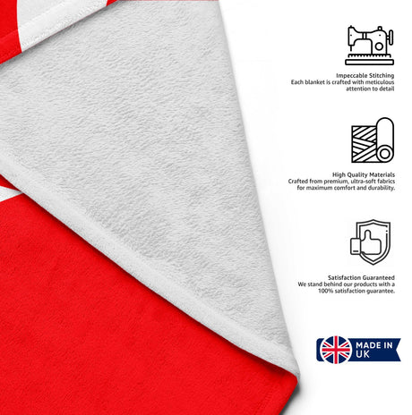 Turkey Flag Turkish Towel Highly Absorbent Beach Bath Sheet Custom Made Gift