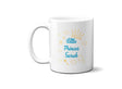Personalised Name Little Princess Coffee Tea Mug Gift 11oz Mug + Coaster