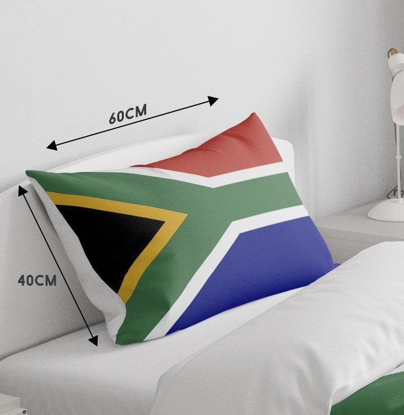 South Africa Flag Cot Bed Duvet Cover Toddler Pillowcase Design Gift Custom Cosy