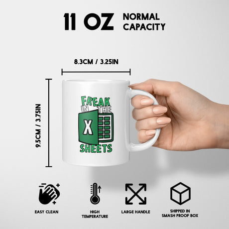 Freak In The Sheets Rude Funny Cheeky Gift Coffee Tea Mug Coaster Option Him Her