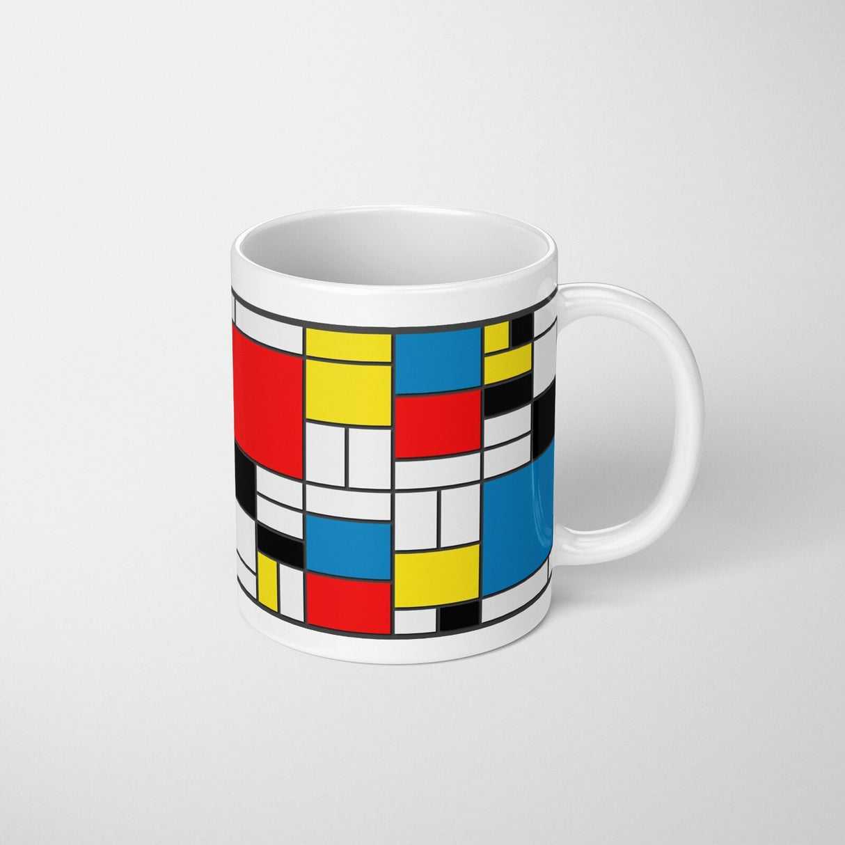 Piet Mondrian Painters Art Custom Coffee Tea Mug Coaster Set Option Gift Him Her