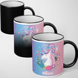 Personalised Unicorn Dream Heat Sensitive Magic Colour Changing Mug Novelty Cup
