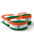 Indian Flag India Design Ottoman Filled Pouffe Footrest Washable Cover Custom