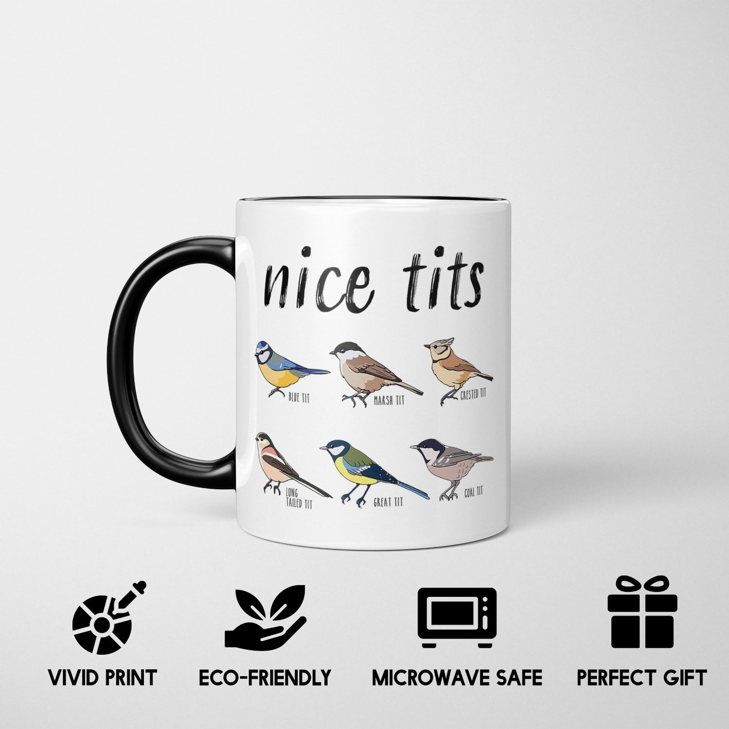 Nice T*ts Heat Sensitive Magic Colour Changing Mug Novelty Drink Cup Gift Idea