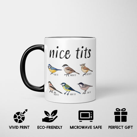 Nice T*ts Heat Sensitive Magic Colour Changing Mug Novelty Drink Cup Gift Idea