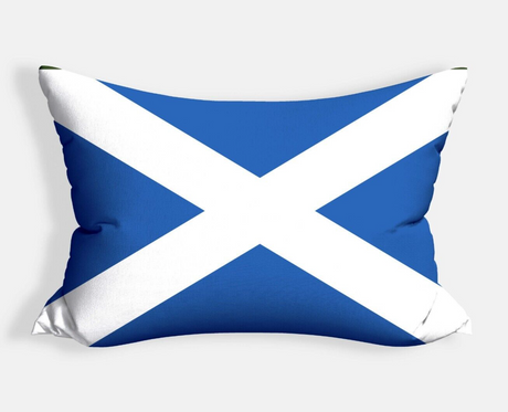 Scotland Flag Scottish Cross Custom Made Novelty Printed Soft Pillowcase Pillow