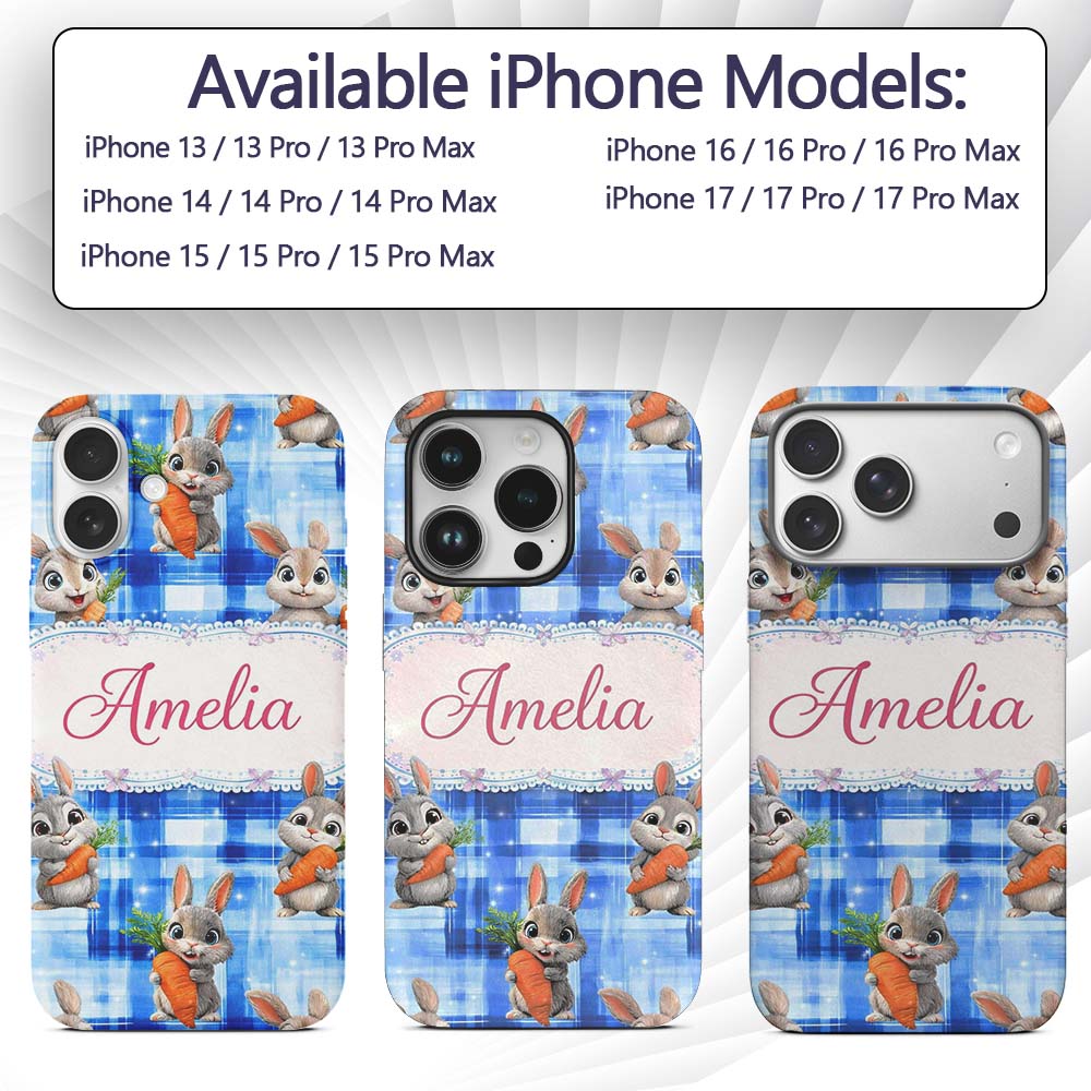 Watercolor Iridescent Beetle Butterfly Insect Custom Name Protective Phone Case Mobile Cover Durable Everyday Smartphone Shock Resistant