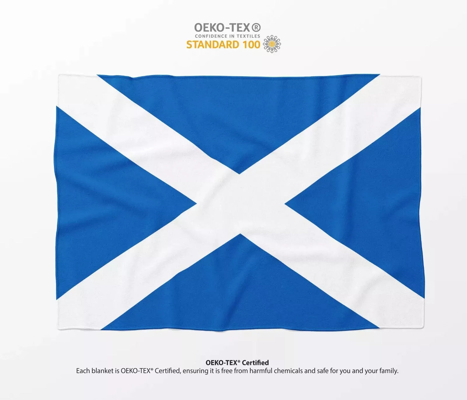 Scotland Scottish Flag Blanket