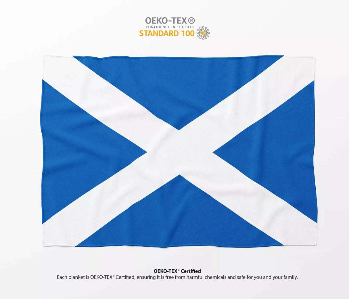 Scotland Scottish Flag Blanket