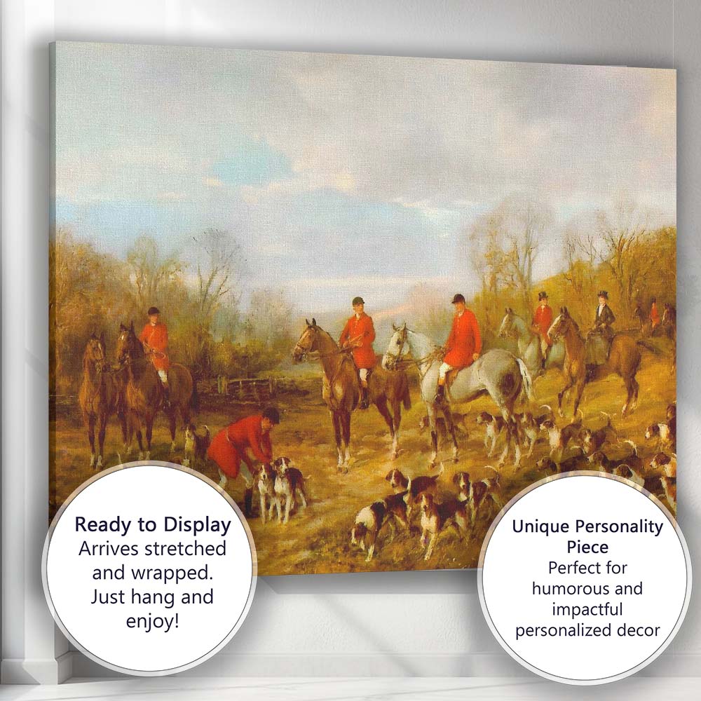 Majestic Canyon Waterfall Rocky Mountain Landscape Canvas Wall Art Print Decor Picture Ready to Hang