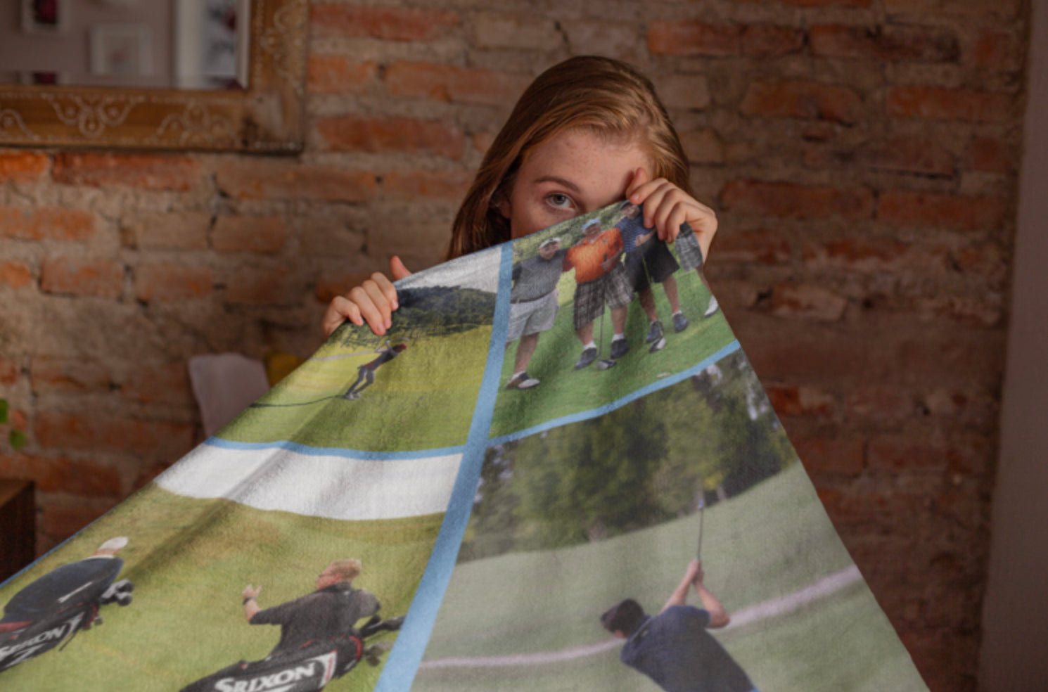 Upload Your Own 4 Photos Custom Made Text Soft Warm Fleece Mink Blanket