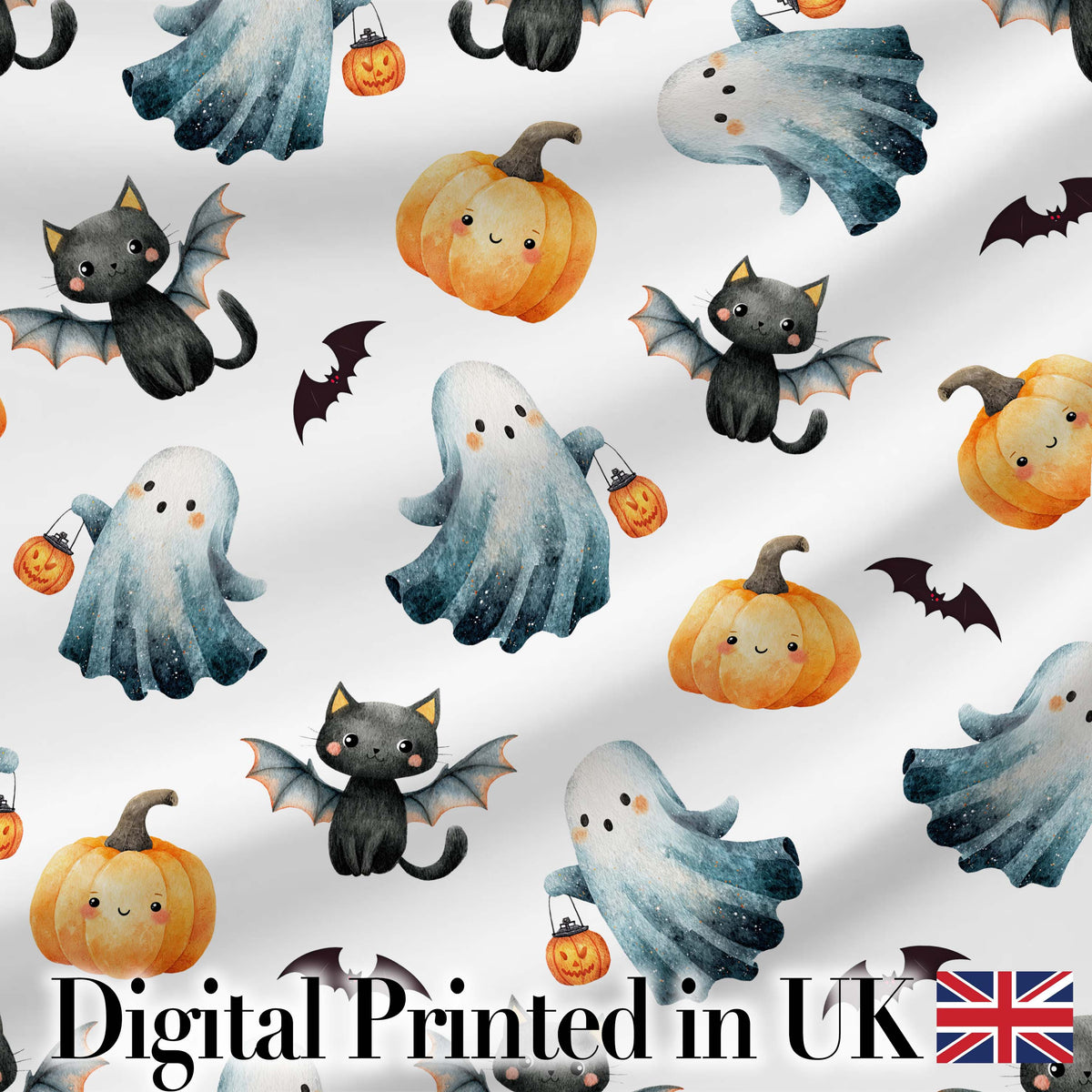 Bear Mountain Circle Seamless Pattern Vintage Forest Wildlife Design Digital Print Material by the Metre UK Sewing Quilting Textile
