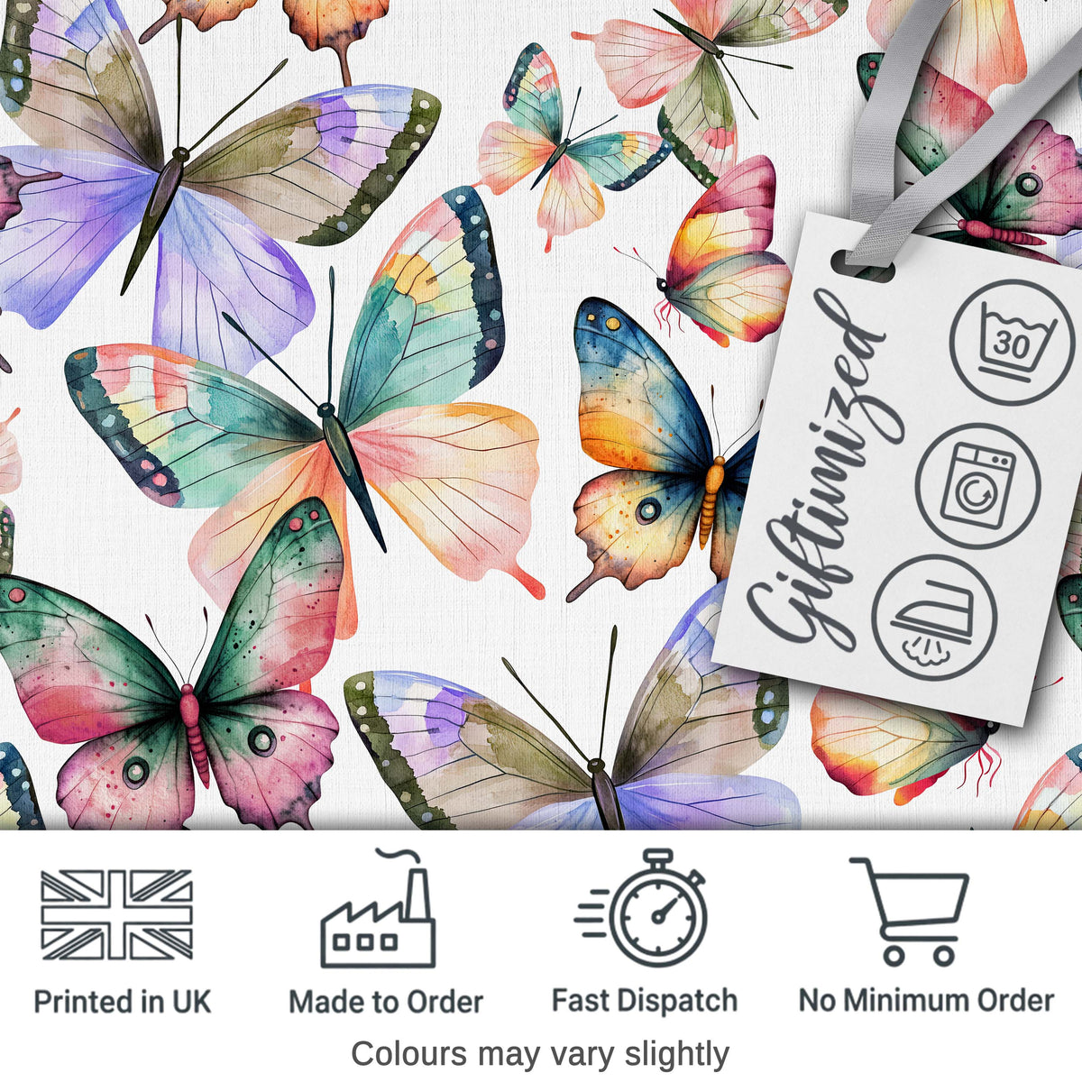 Bold Red Blue Rose Floral Seamless Pattern Perfect Gift for Her Digital Print Material by the Metre UK Sewing Quilting Textile