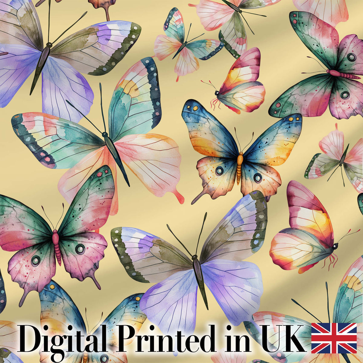 Soft Ivory Pink Floral Seamless Pattern Stylish Everyday Lovely Digital Print Material by the Metre UK Sewing Quilting Textile