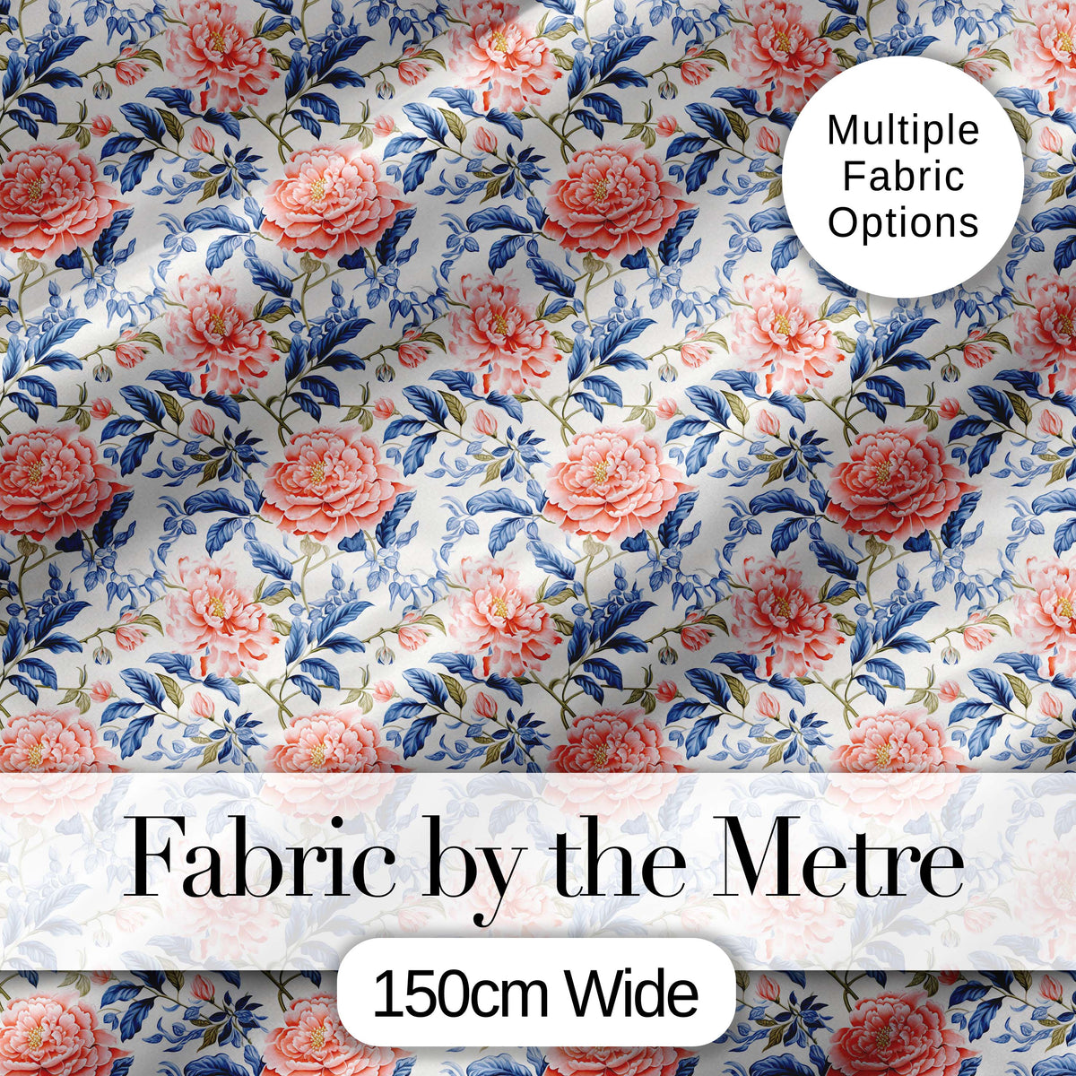 Neutral Beige Vintage Floral Botanical Seamless Pattern Lovely Digital Print Material by the Metre UK Sewing Quilting Textile