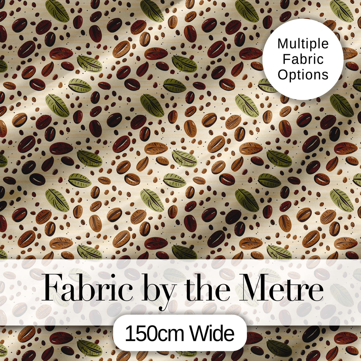 Soft Pink Green Botanical Leaves Seamless Pattern Cute Unique Gift Digital Print Material by the Metre UK Sewing Quilting Textile