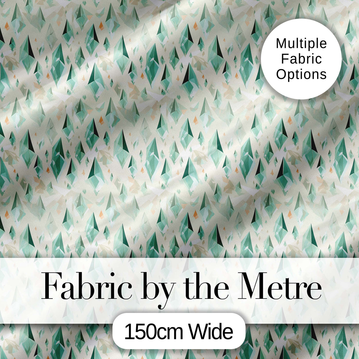 Dark Galaxy Gemstone Sparkle Seamless Pattern Stylish Everyday Digital Print Material by the Metre UK Sewing Quilting Textile