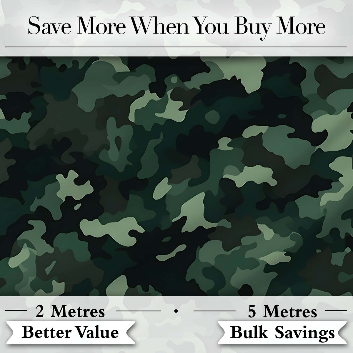 Blue Tone Camouflage Abstract Modern Seamless Pattern Lovely Digital Print Material by the Metre UK Sewing Quilting Textile