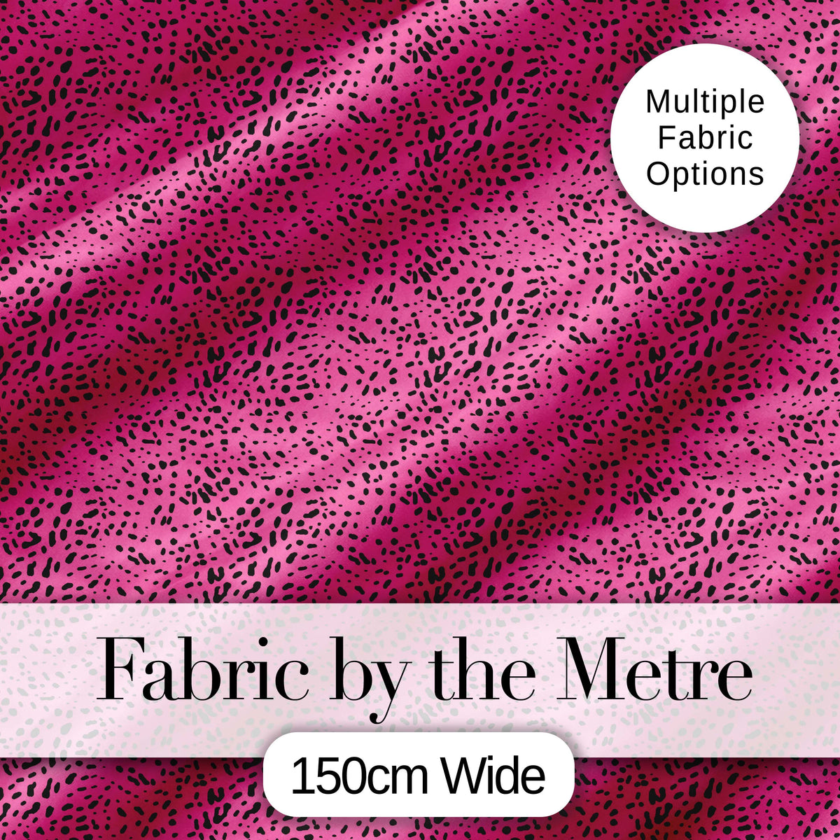 Soft Blush Pink Abstract Dotted Texture Seamless Pattern Digital Print Fabric by the Metre UK Sewing Quilting Textile