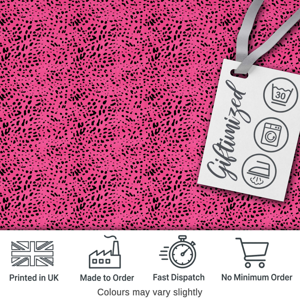 Soft Blush Pink Abstract Dotted Texture Seamless Pattern Digital Print Fabric by the Metre UK Sewing Quilting Textile