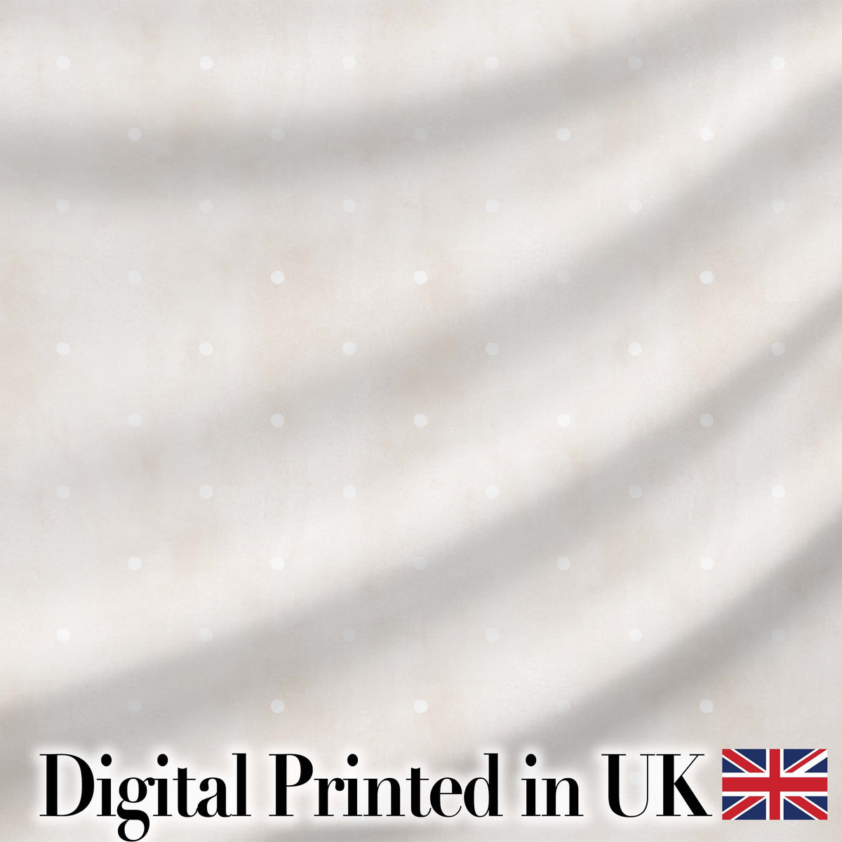 Minimal Neutral Polka Dot Subtle Seamless Pattern Digital Print Fabric by the Metre UK Sewing Quilting Textile