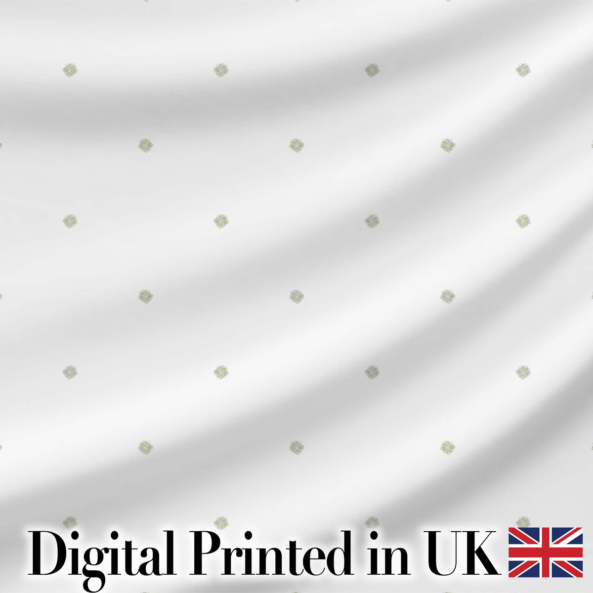 Simple Small Polka Dot Pattern in Soft Sage Green on Neutral Background Design Digital Print Fabric by the Metre UK Sewing Quilting Textile