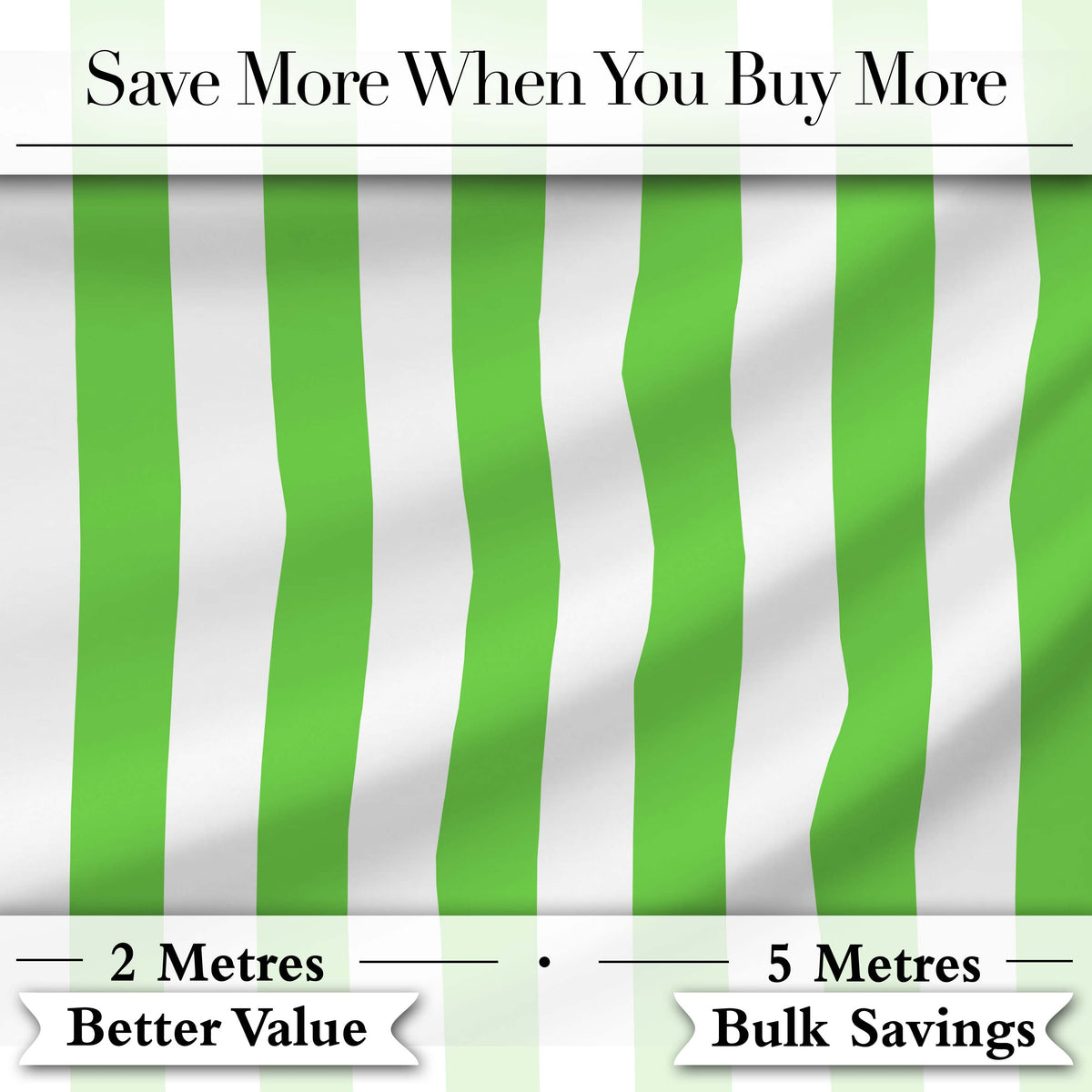 Simple Green And White Vertical Stripe Seamless Pattern Minimal Fabric Digital Print Fabric by the Metre UK Sewing Quilting Textile