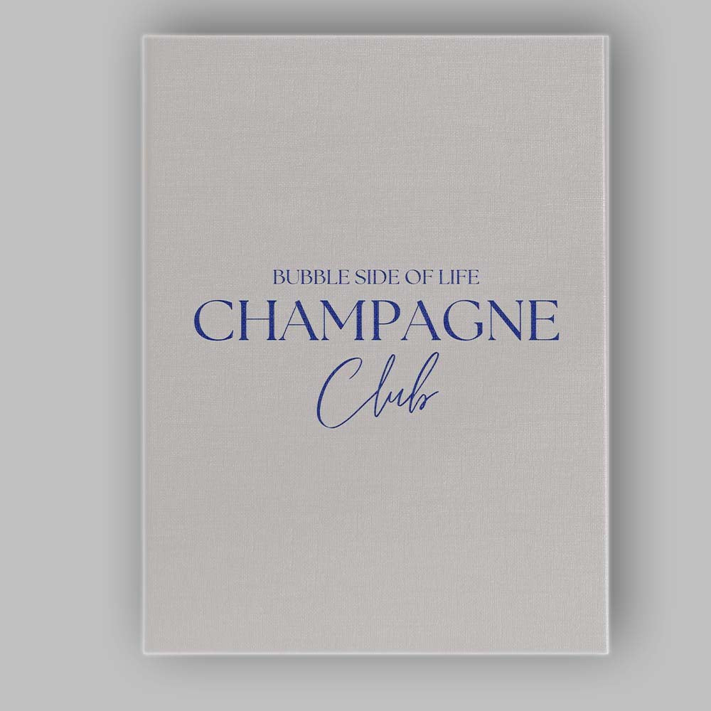 Bubble Side Of Life Champagne Club Elegant Typography Canvas Wall Art Print Decor Picture Ready to Hang