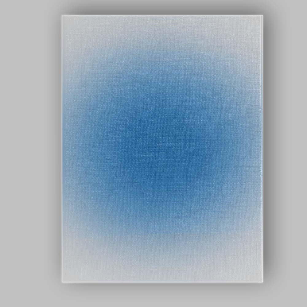 Soft Blue Gradient Abstract Minimalist Background Canvas Wall Art Print Decor Picture Ready to Hang