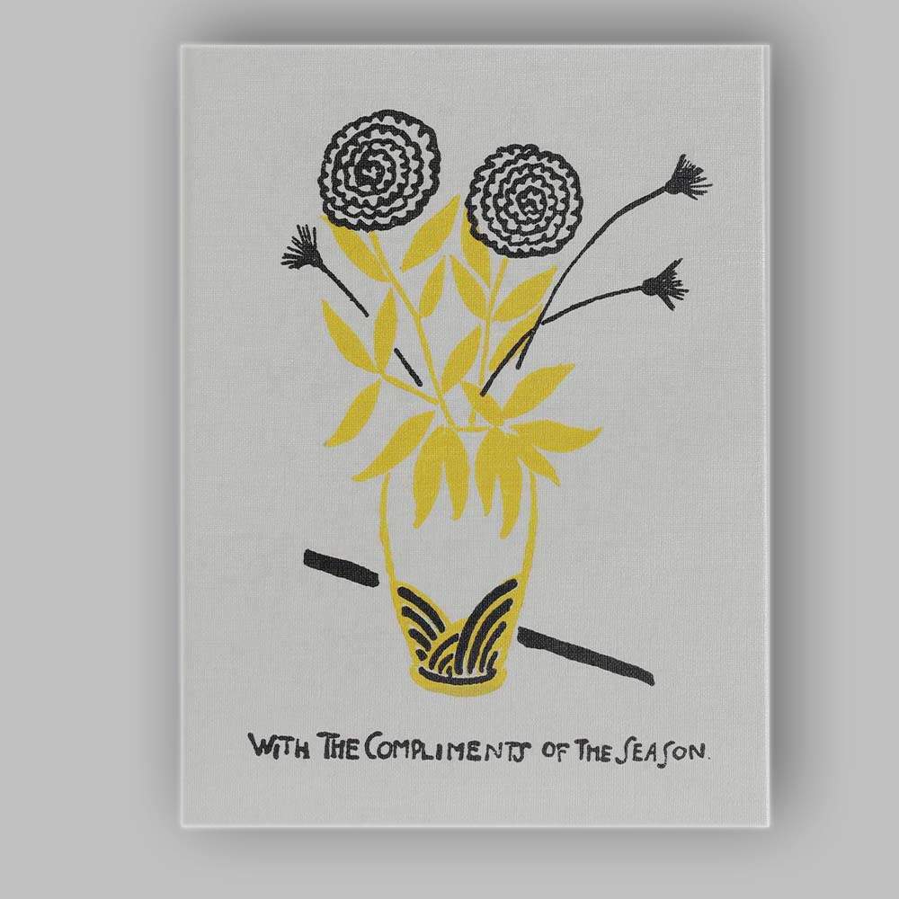 Black White Spiral Floral Bouquet Minimalist Botanical Illustration Canvas Wall Art Print Decor Picture Ready to Hang