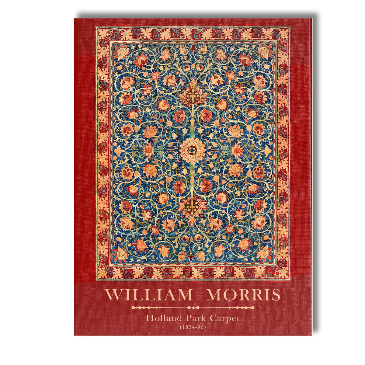 William Morris Holland Park Carpet Ornate Floral Motif Design Canvas Wall Art Print Decor Picture Ready to Hang