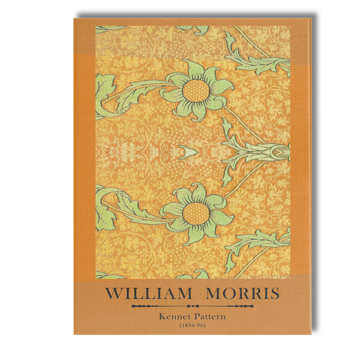 William Morris Kennet Pattern Golden Floral Arts And Crafts Design Canvas Wall Art Print Decor Picture Ready to Hang
